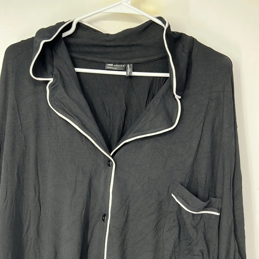 Asos curve NWOT curve two piece pajama set women’s 22 - Picture 3 of 11